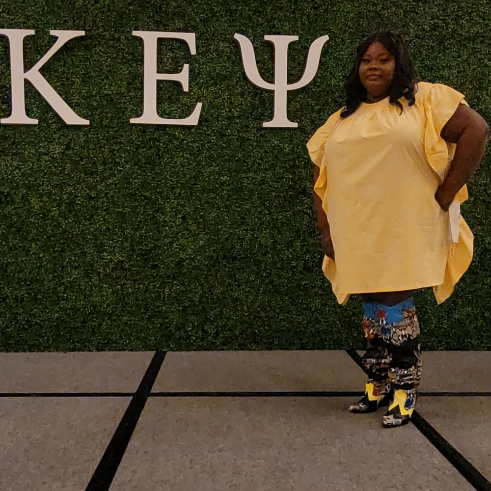 Yellow Shirt Dress